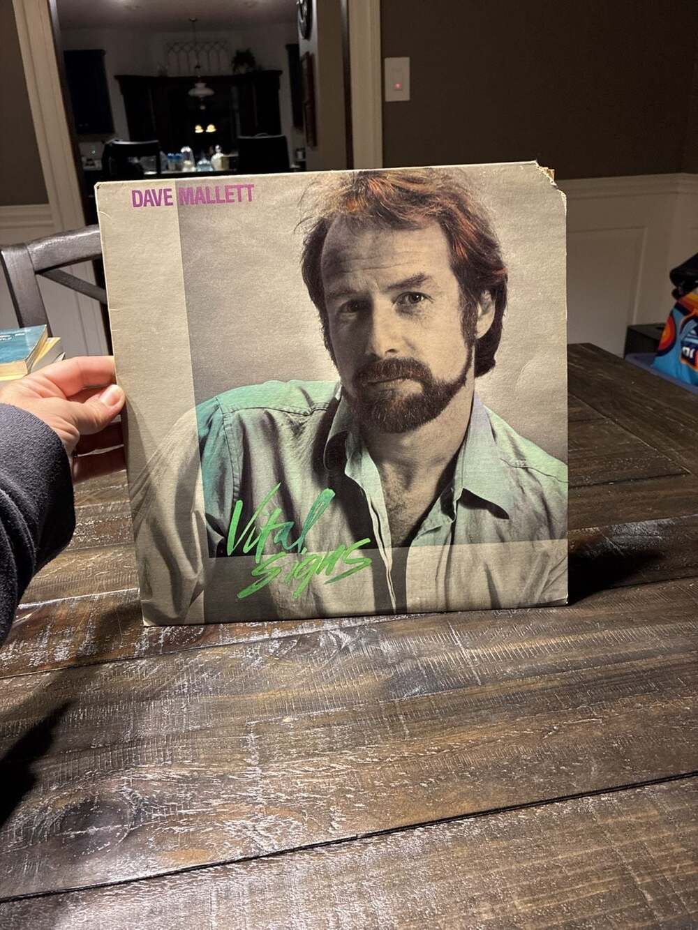 Dave Mallett Vital Signs Vinyl LP Record
